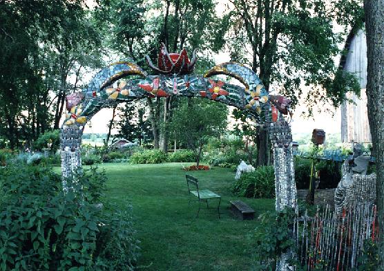 sculptural concrete mosaic